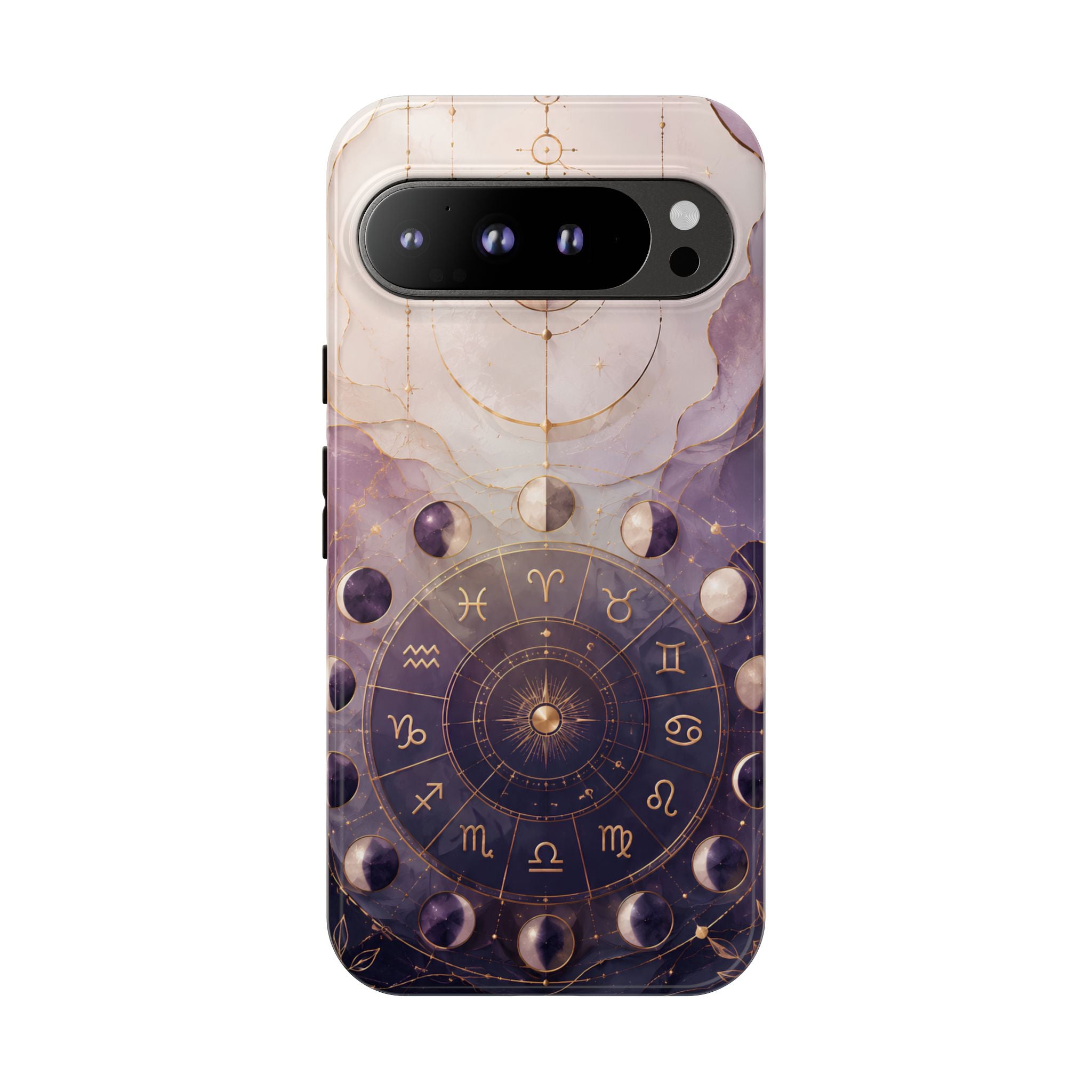 Celestial Zodiac Google Pixel Phone Case | Moon Phase Astrology Phone Case