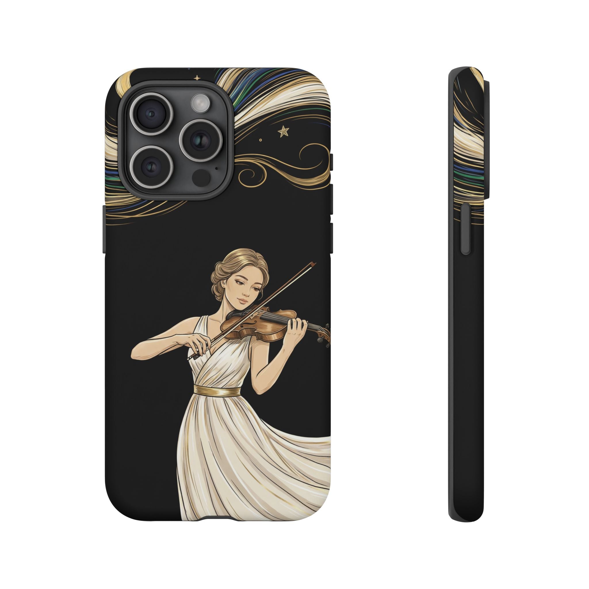 Violinist iPhone Case | Elegant Classical Musicist Design