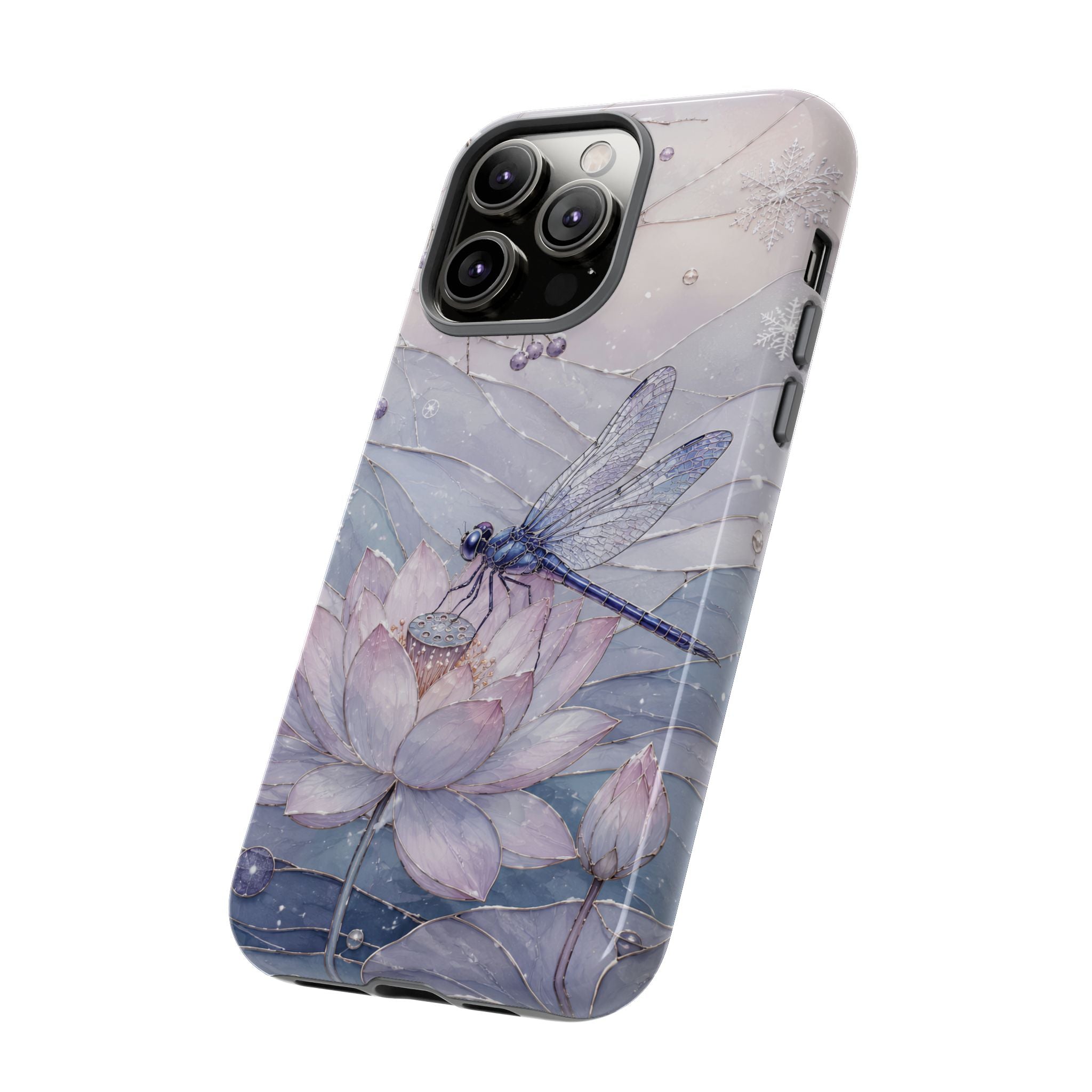 Lotus Dragonfly iPhone Case | Water Lily iPhone Case