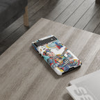 Artistic Musician Google Pixel Phone Case | Colorful Guitar Cityscape Tough Case