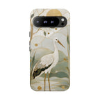 Heron Google Pixel Phone Case | Coastal Bird Phone Case