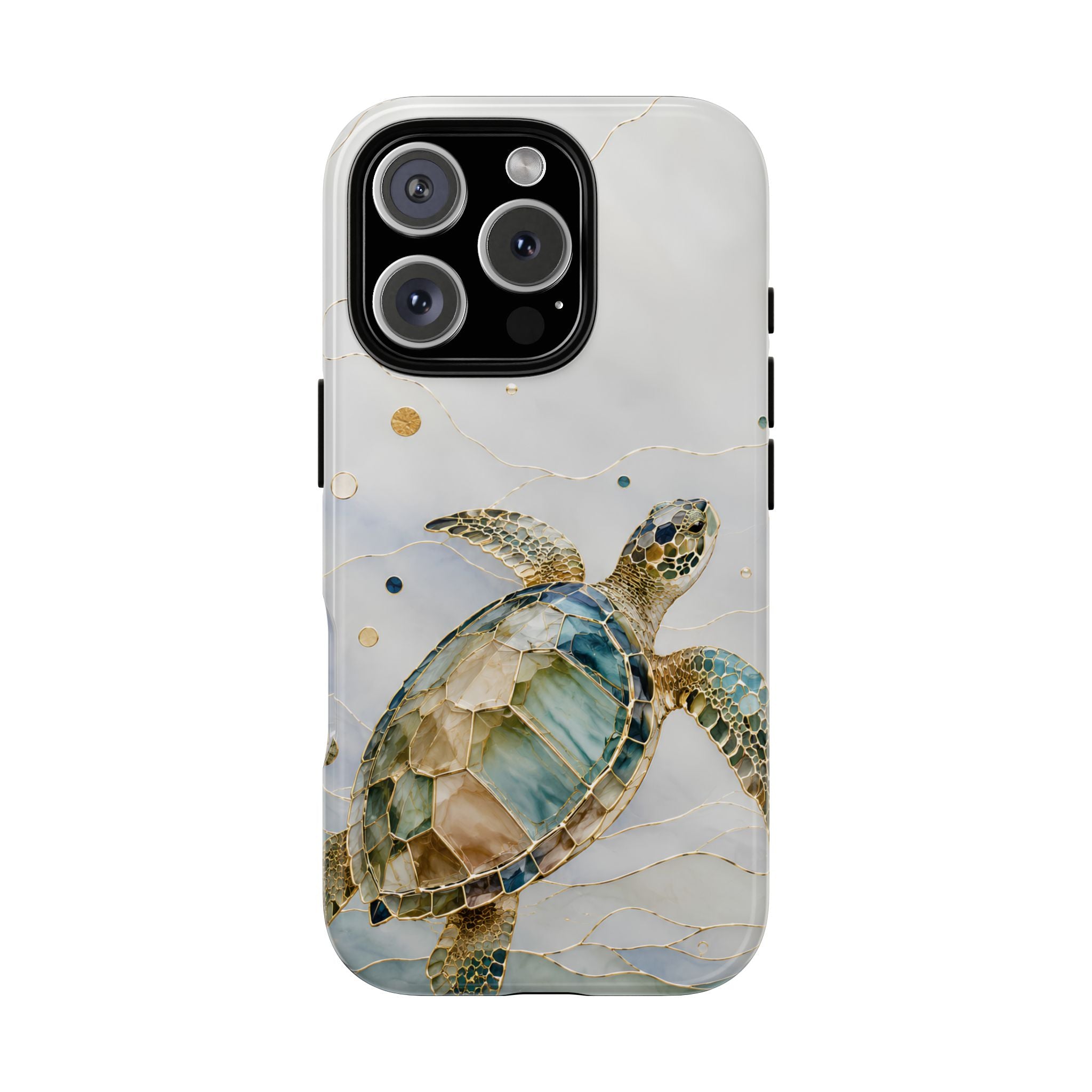 Sea Turtle Phone Case | Stained Glass Turtle iPhone Case