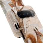 Squirrel Google Pixel Phone Case | Winter Woodland Phone Case
