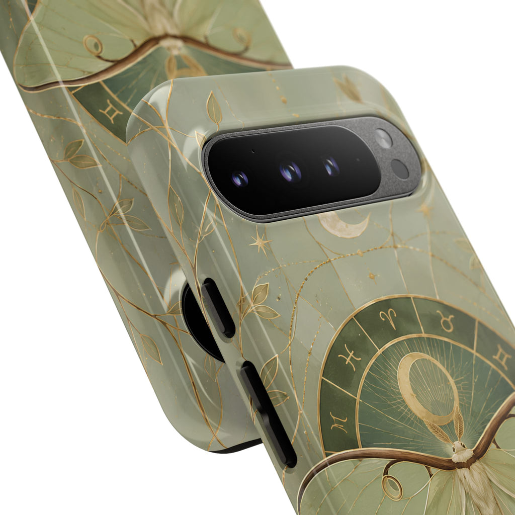 Luna Moth Google Pixel Phone Case | Celestial Moth Phone Case