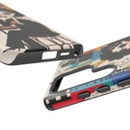 Paris Cafe Chic Samsung Galaxy Phone Case | Stylish Woman Illustration iPhone Cover