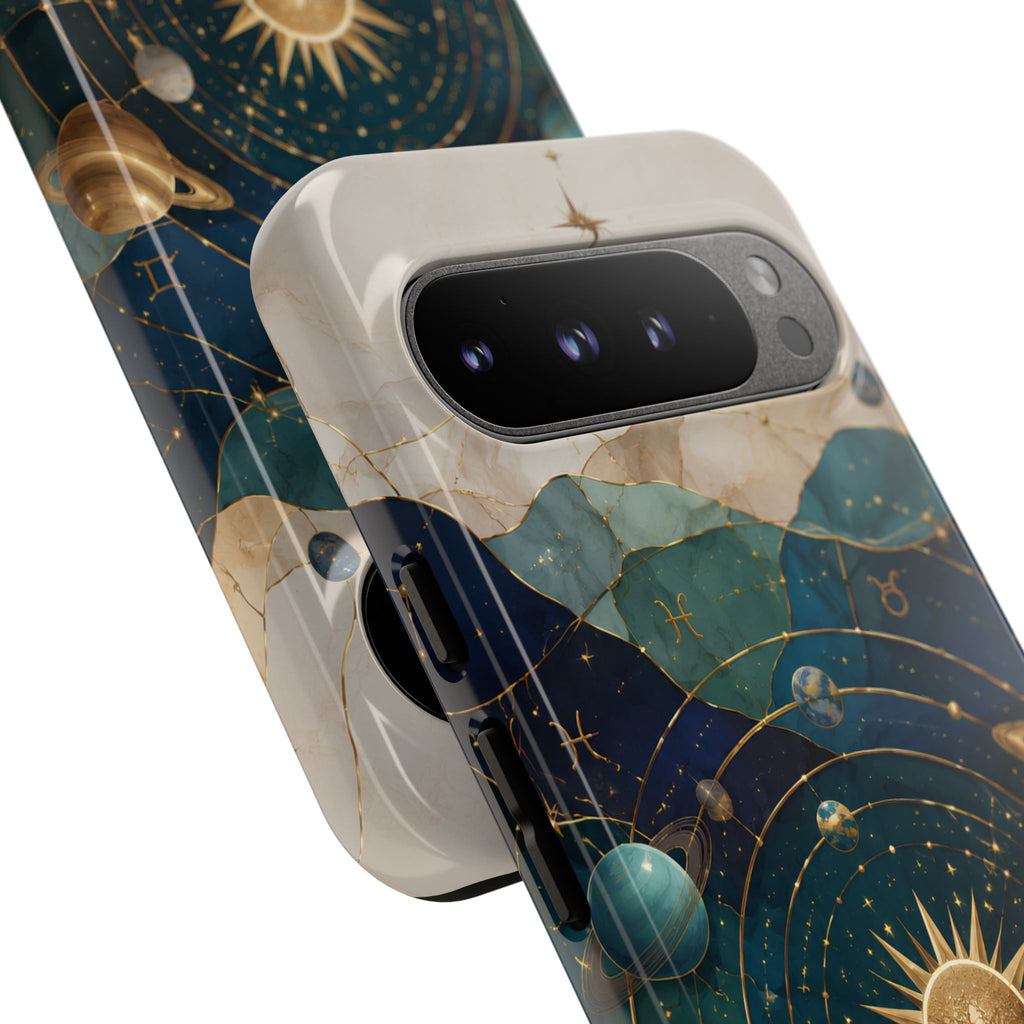 Celestial Sun Google Pixel Phone Case | Zodiac Phone Case