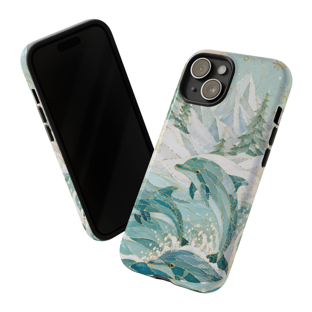 Dolphin iPhone Case | Ocean Wave iPhone Case