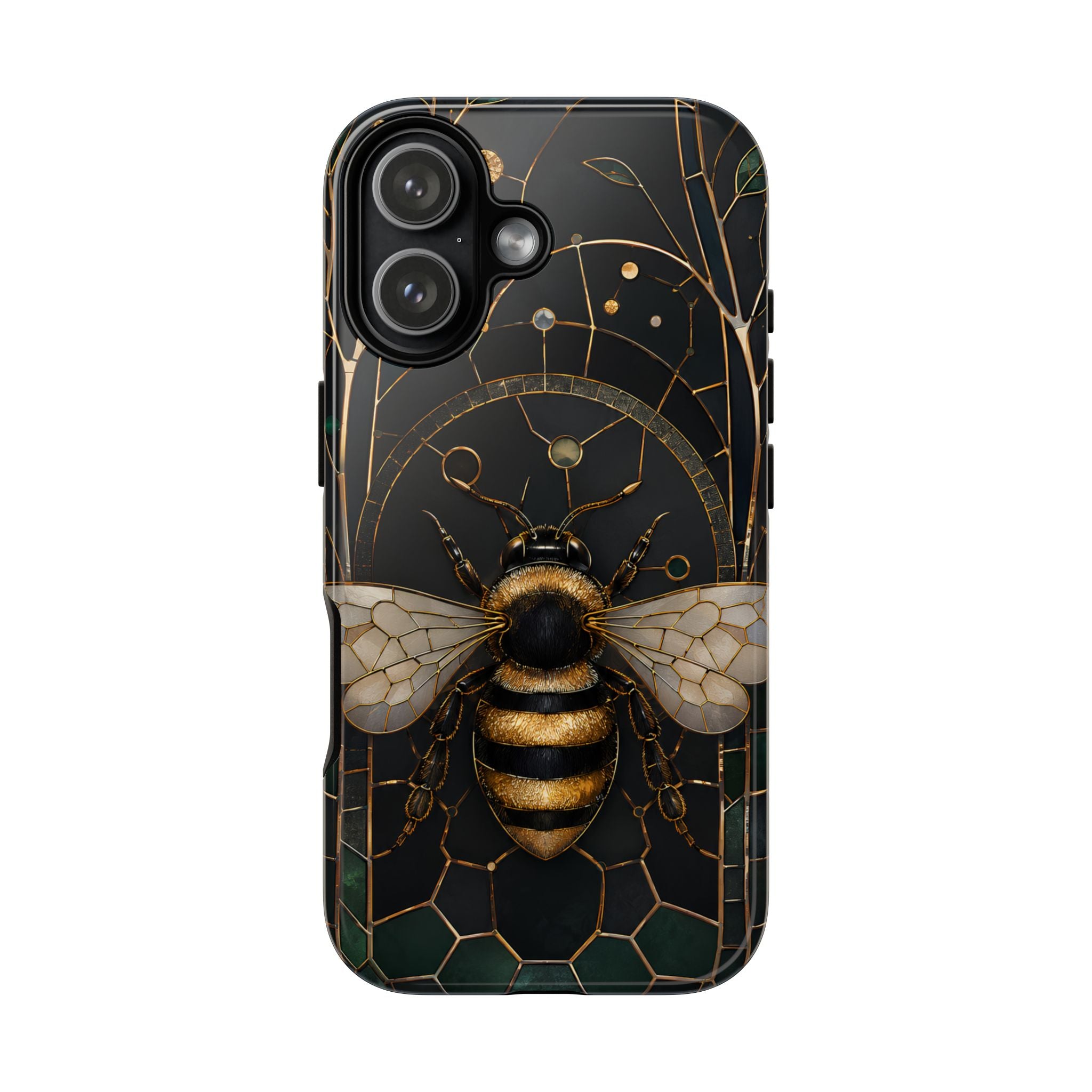 Golden Bee iPhone Case | Vintage Bee Art Cover
