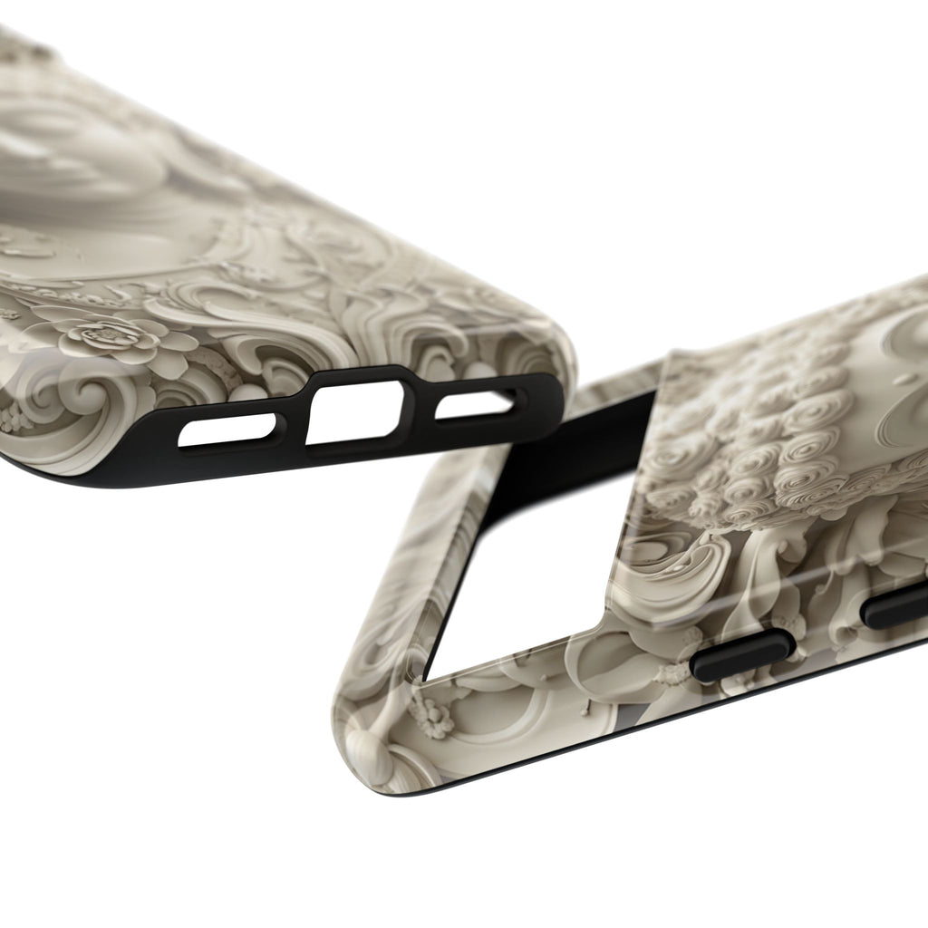 Buddha Relief Google Pixel Case — Serene Zen Protective Phone Cover