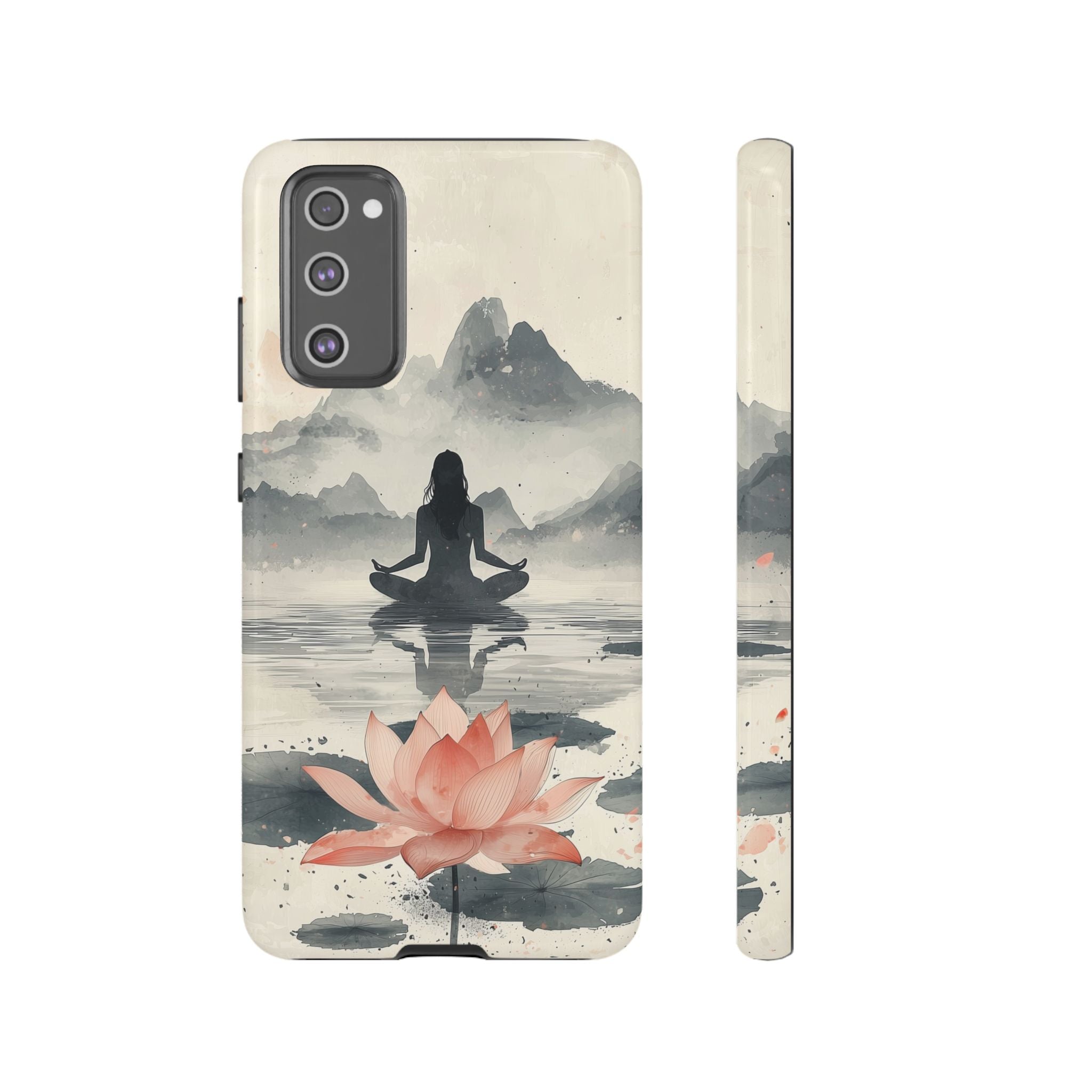 Zen Yoga Meditation Lotus Samsung Galaxy Phone Case