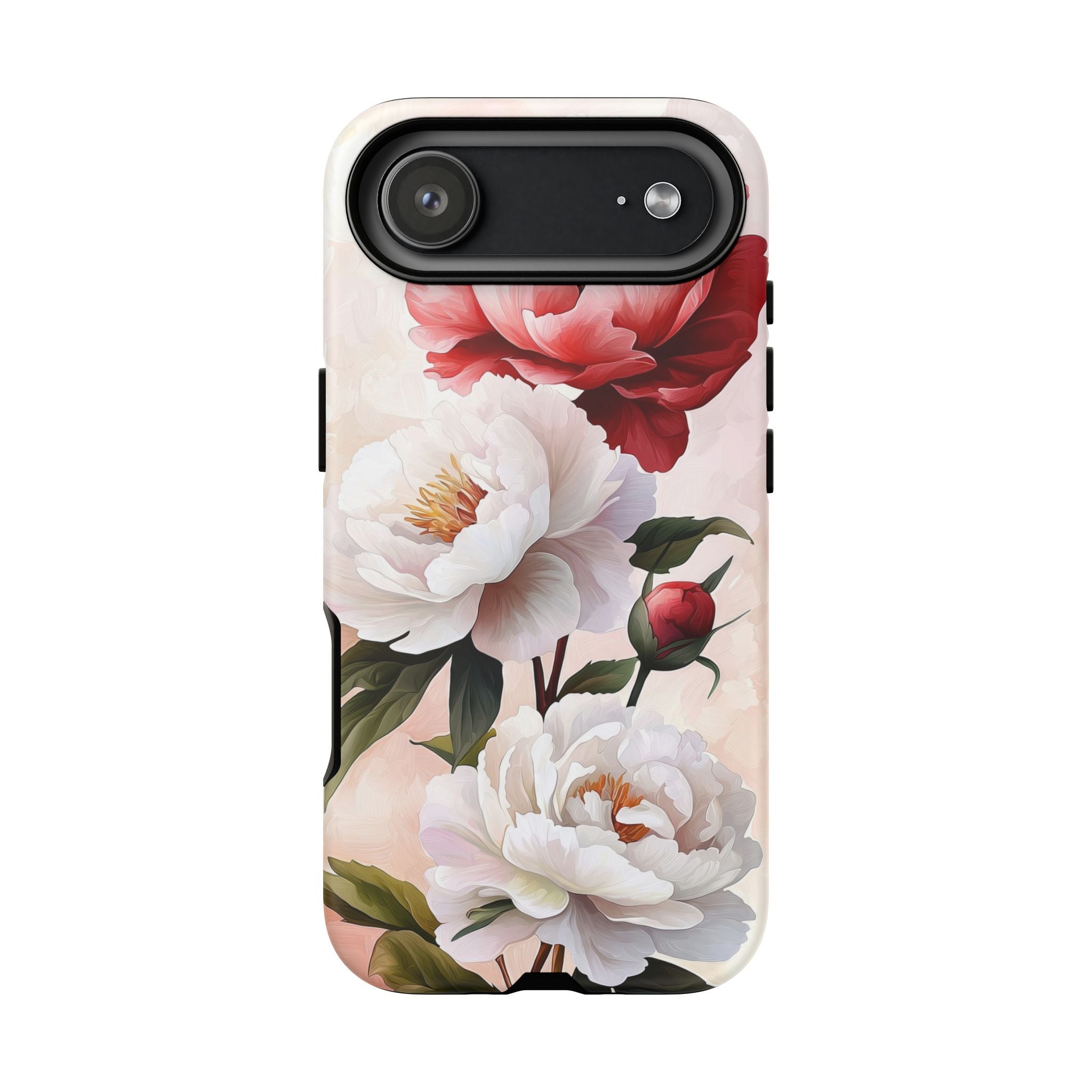 Floral Peony Tough iPhone Case