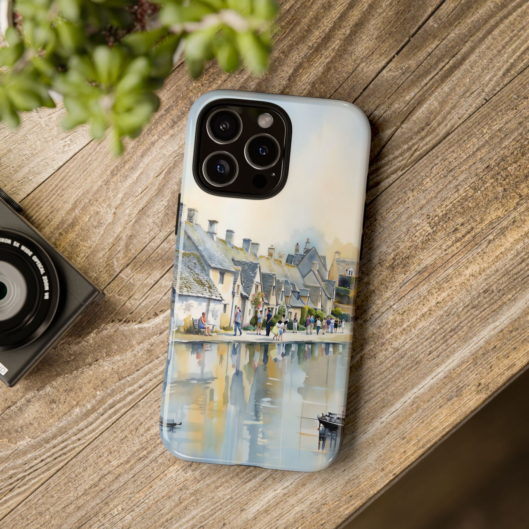 La custodia per iPhone Cotswolds Cottage | La custodia da viaggio dell'Inghilterra senza tempo