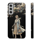 Vintage Chic Samsung Galaxy Phone Case | Stylish Woman Illustration
