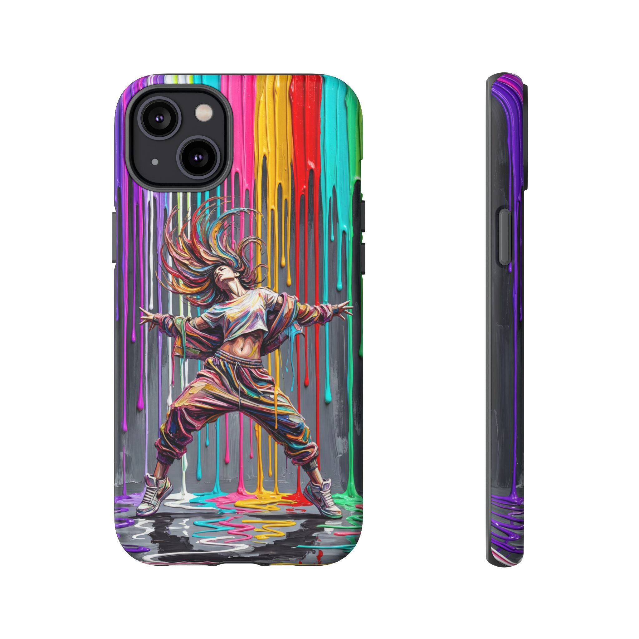 iPhone Case | Colorful Street Dance Drip Design