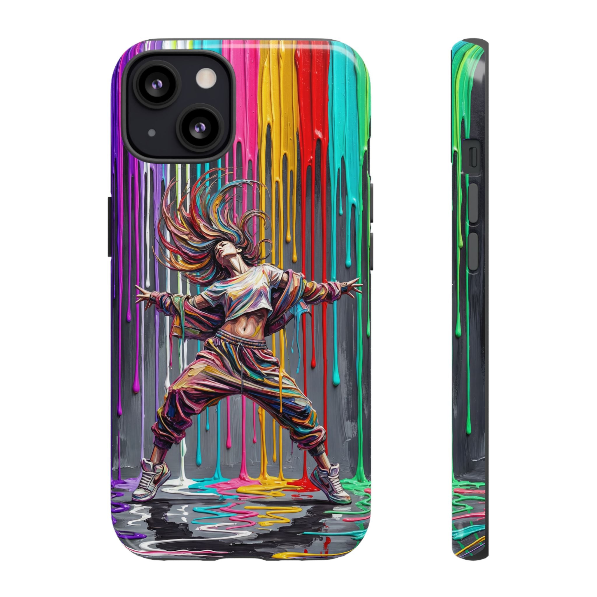 iPhone Case | Colorful Street Dance Drip Design