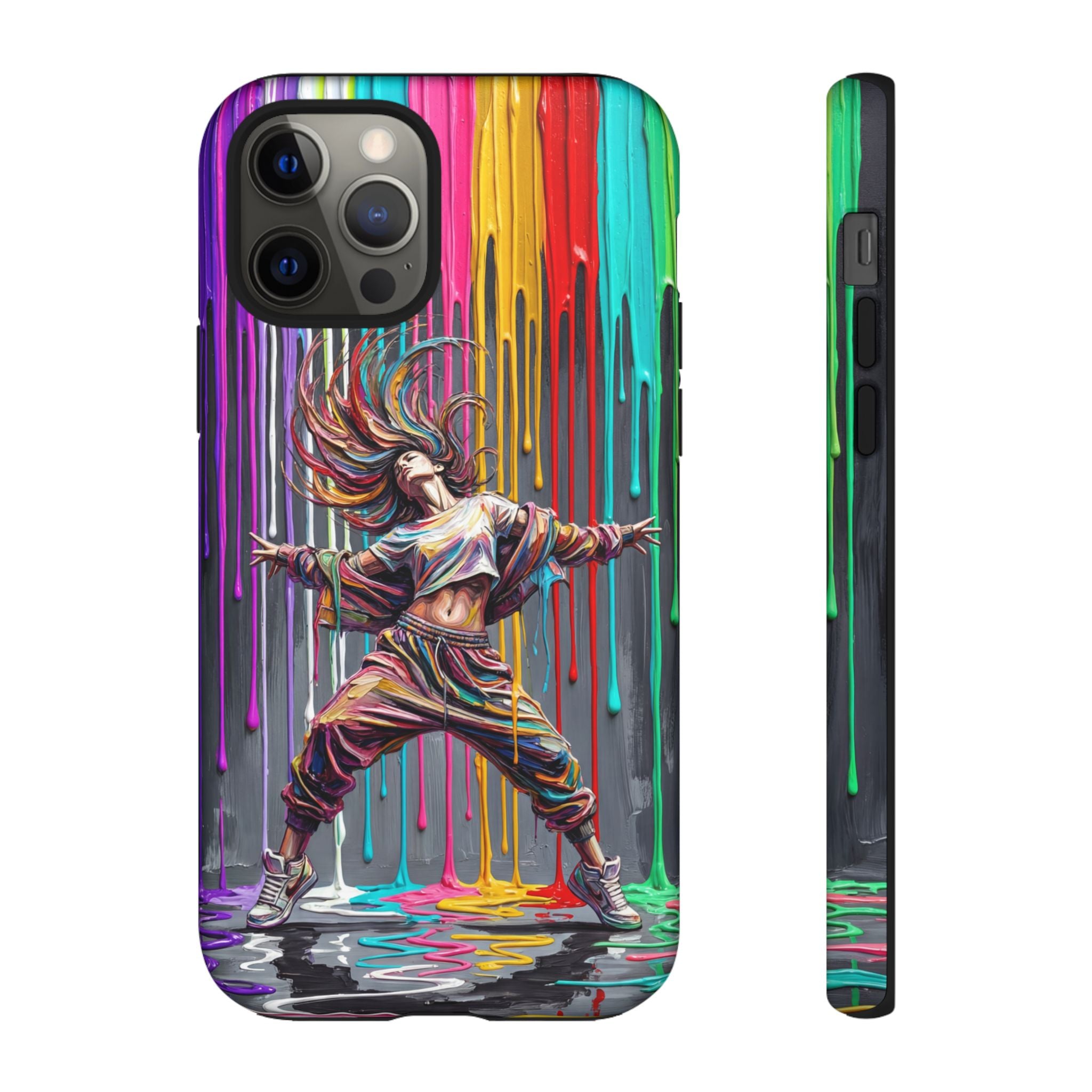 iPhone Case | Colorful Street Dance Drip Design