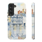 English Tudor Building Aesthetic Samsung Galaxy Phone Case