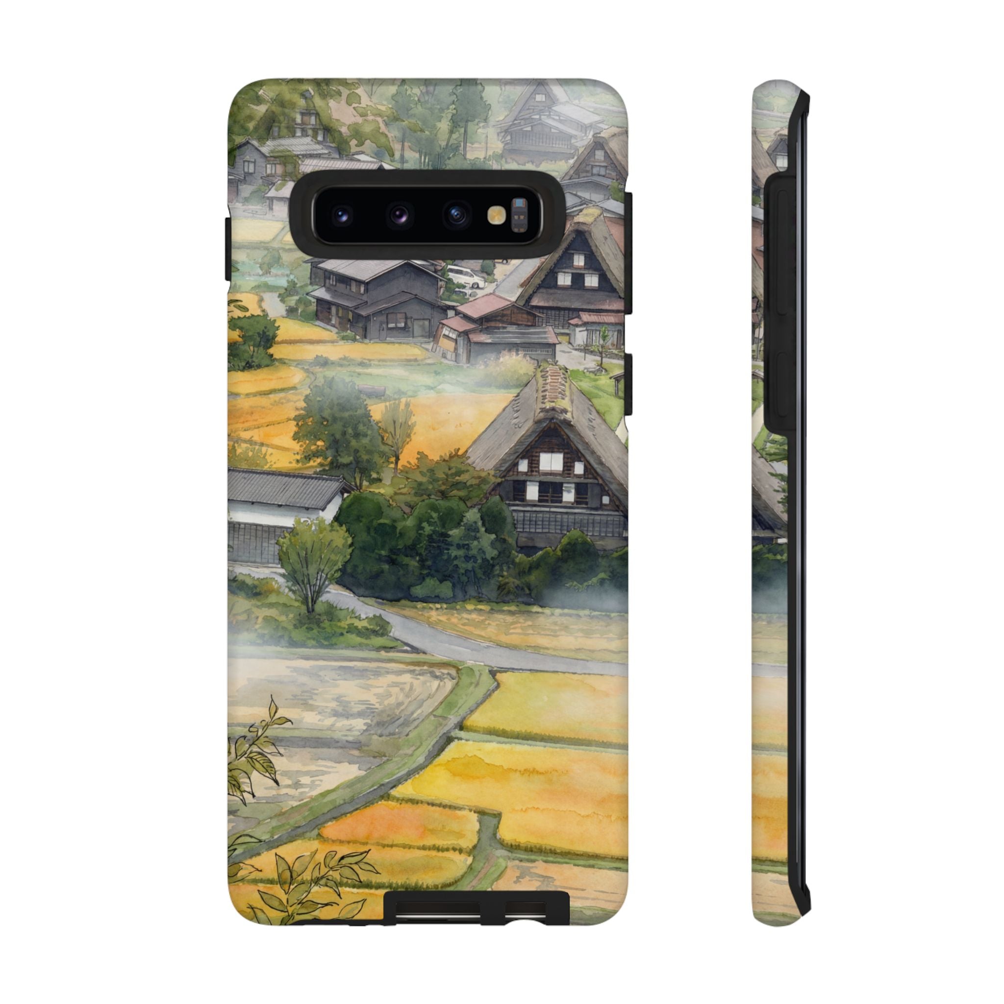 Shirakawa Whisper | Japan Watercolour Samsung Galaxy Phone Case