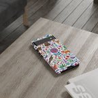 Wild Garden Google Pixel Phone Case | Cute Forest Animals Floral Pattern Tough Case
