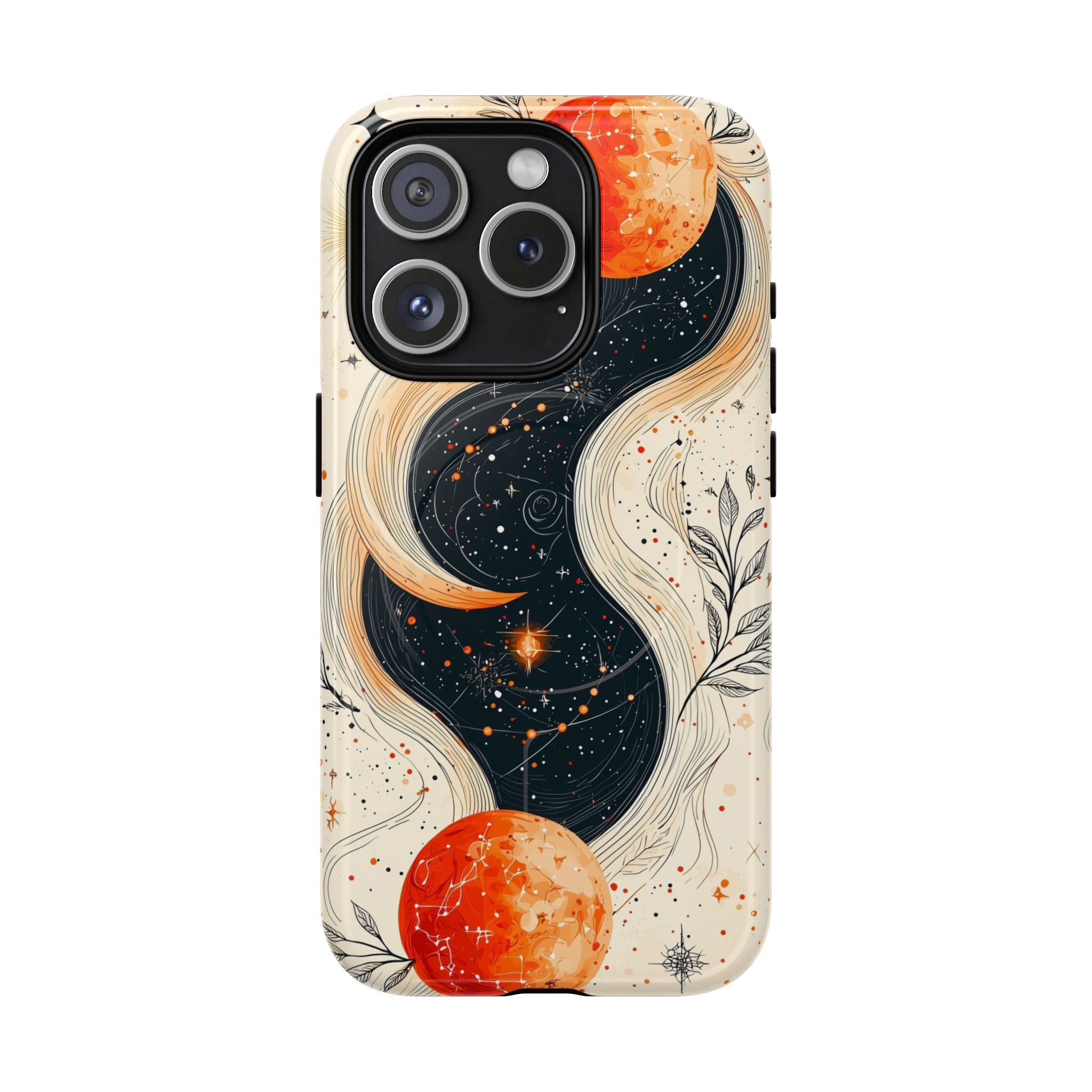 Custodia Astrology Galaxy MagSafe per iPhone | Red Moon Celestial