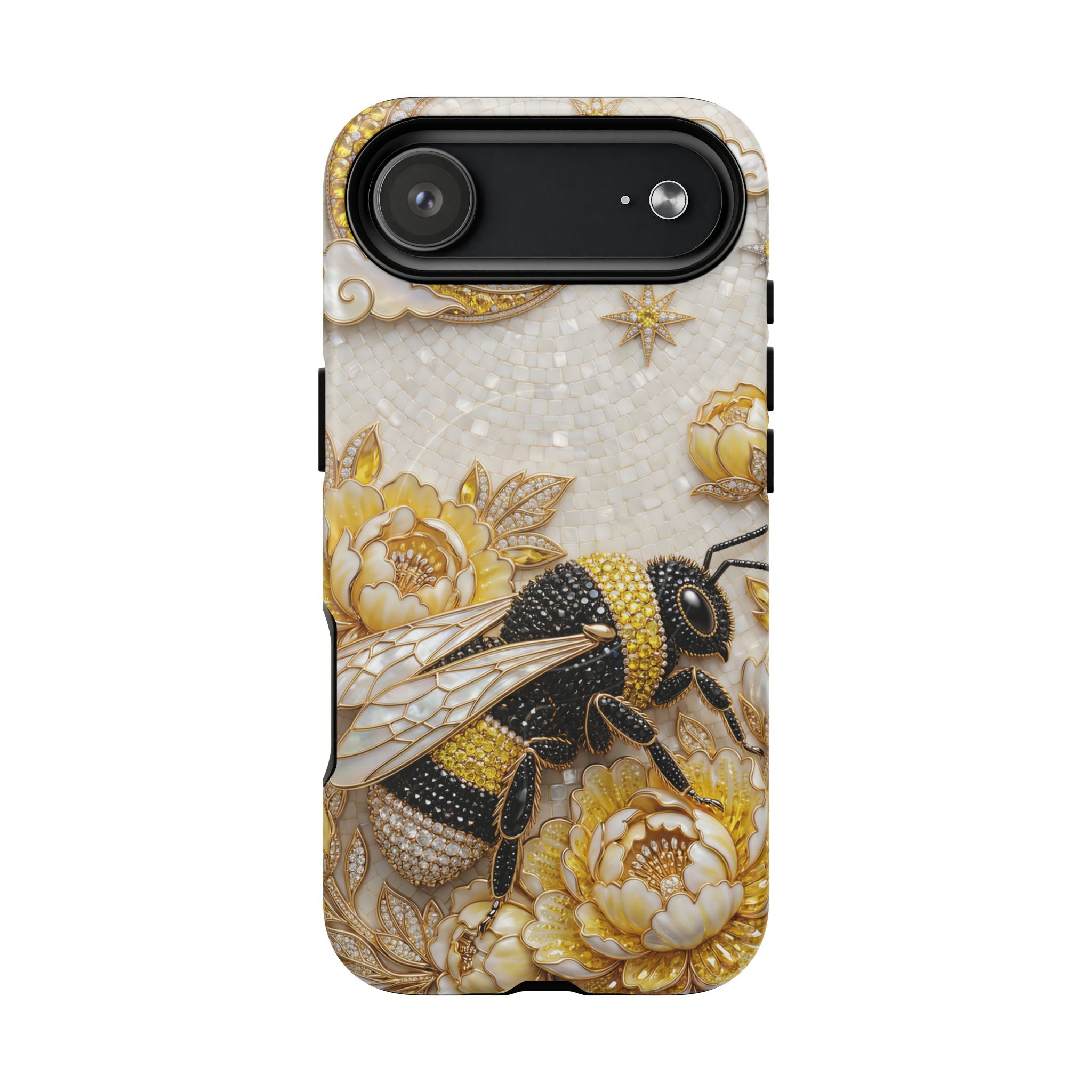 Golden Bee MagSafe iPhone Case | Floral Moon iPhone Protector