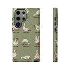 Yoga Goose Samsung Galaxy Phone Case | Funny Goose Yoga Cover