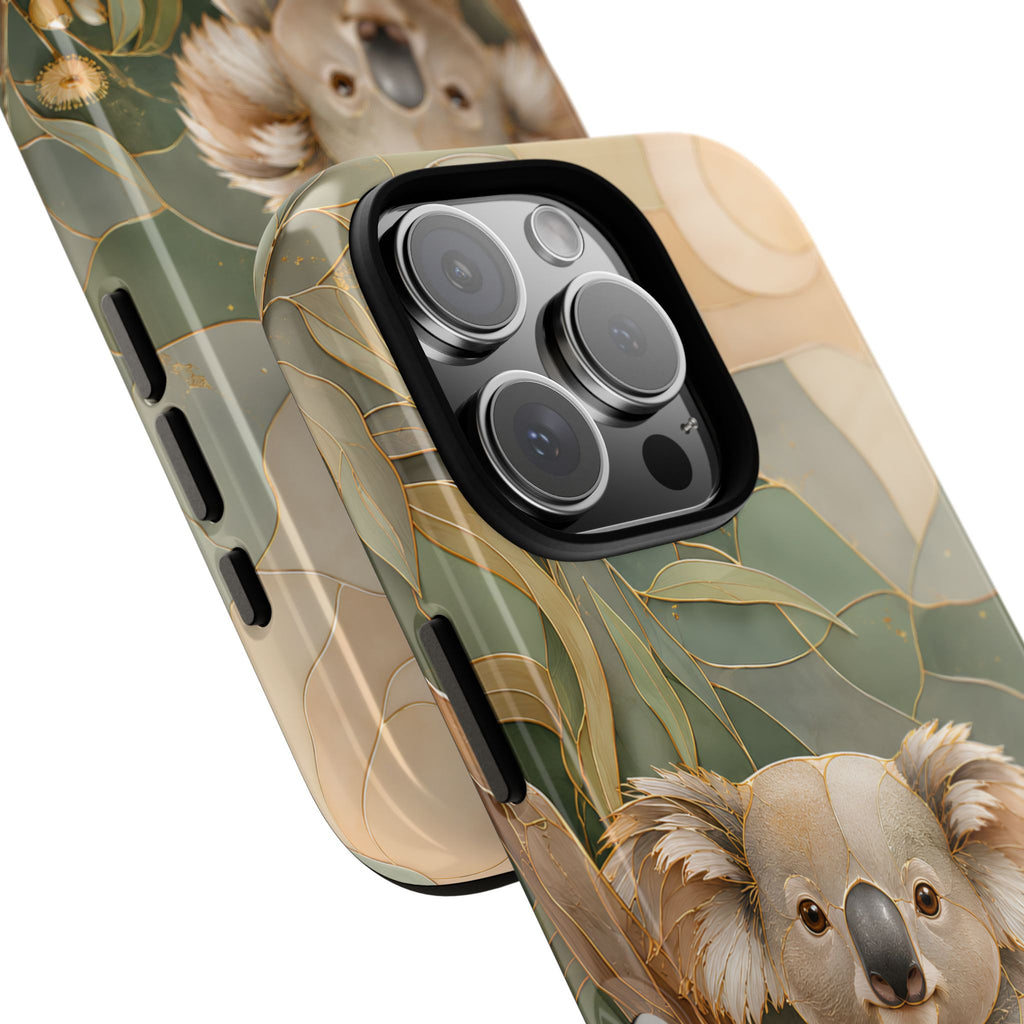 Koala iPhone Case | Eucalyptus Botanical Cover