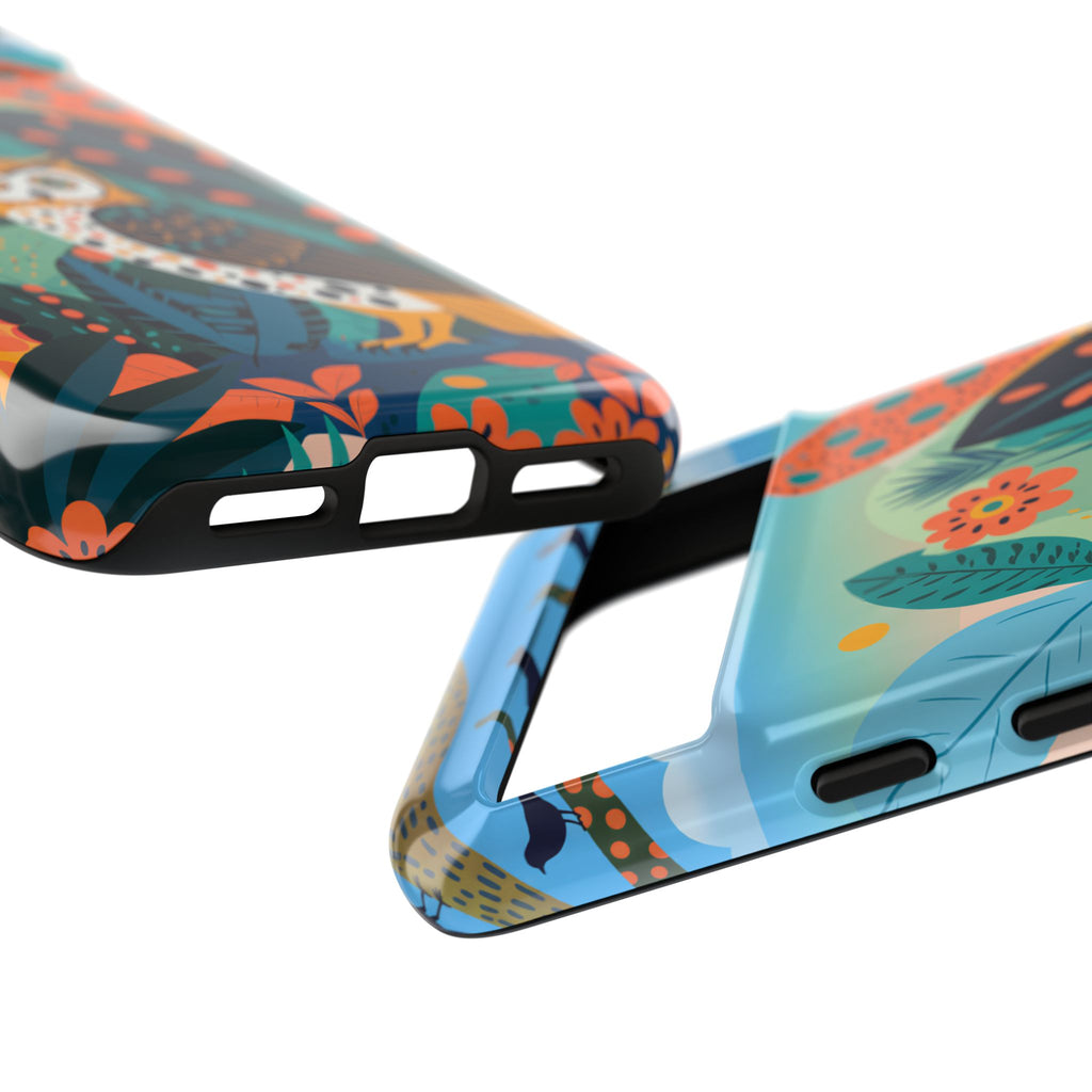 Botanical Forest Colourful Owl Google Pixel Phone Case