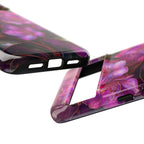 Purple Floral Google Pixel Phone Case | Dark Botanical Phone Case