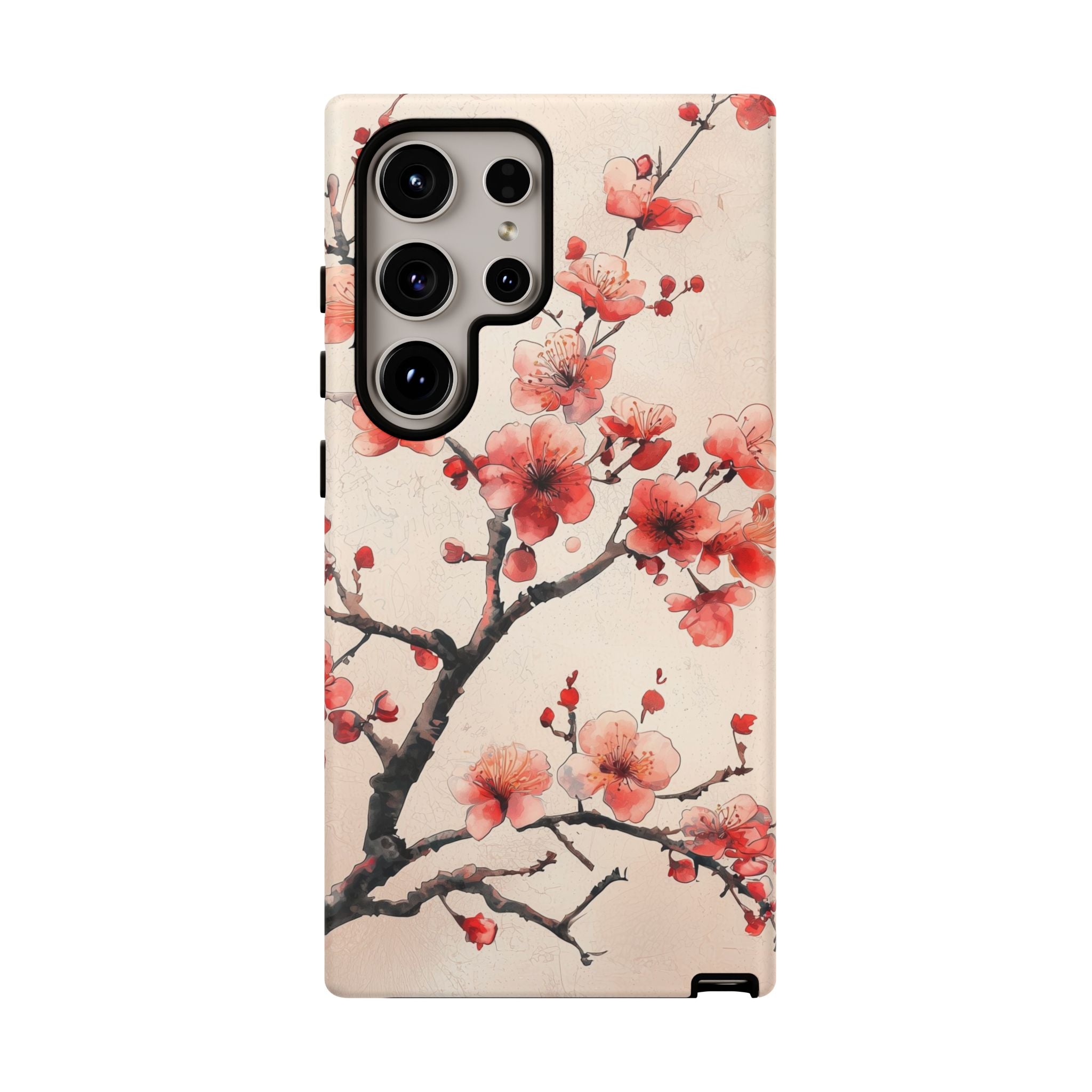 Cherry Blossom Samsung Galaxy Phone Case | Pink Blossom Branch Design
