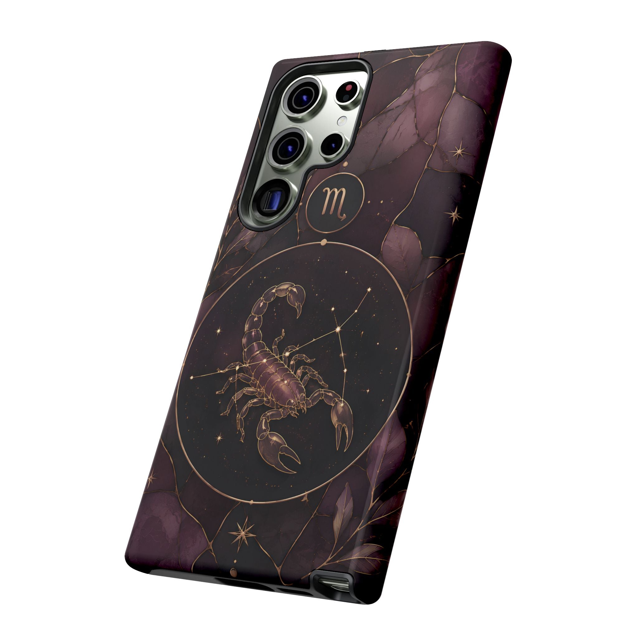Scorpio Zodiac Samsung Galaxy Phone Case | Scorpio Constellation Protective Case