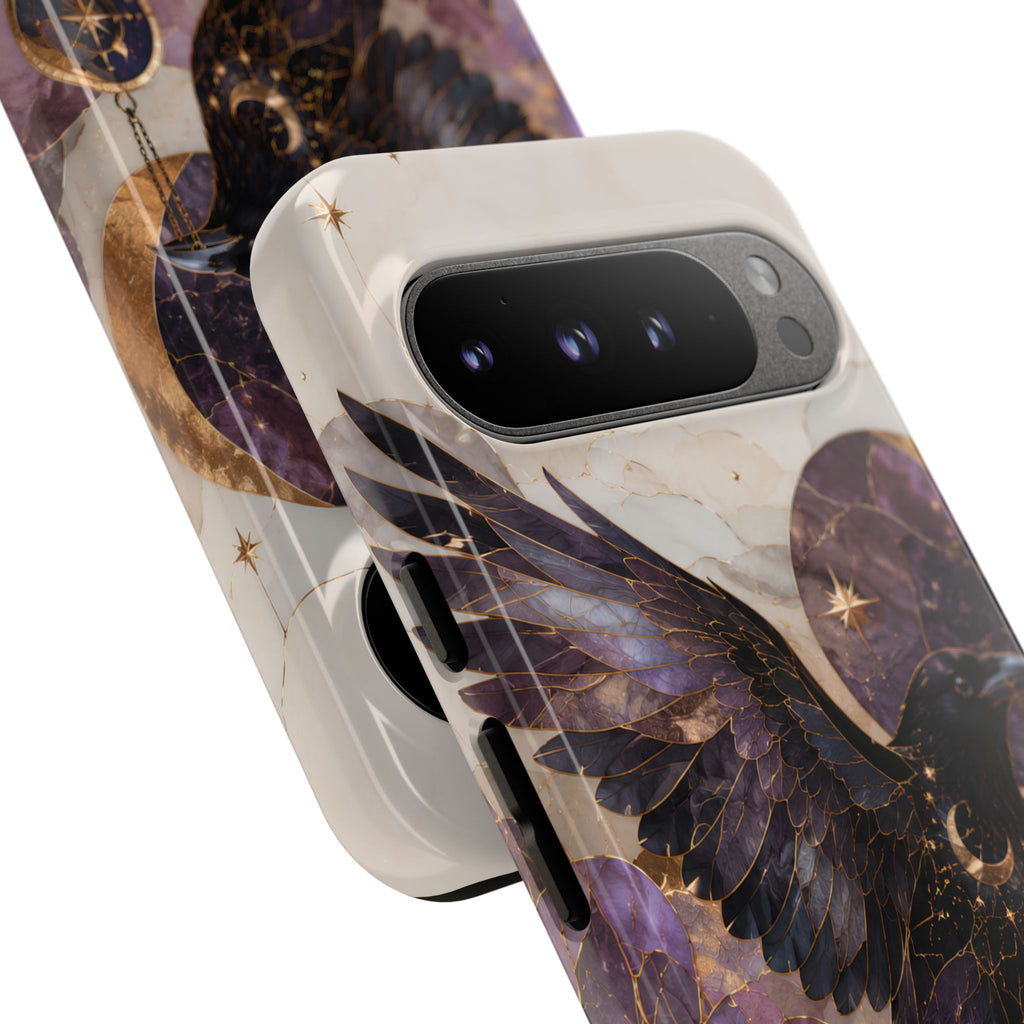 Raven Google Pixel Phone Case | Gothic Bird Phone Case
