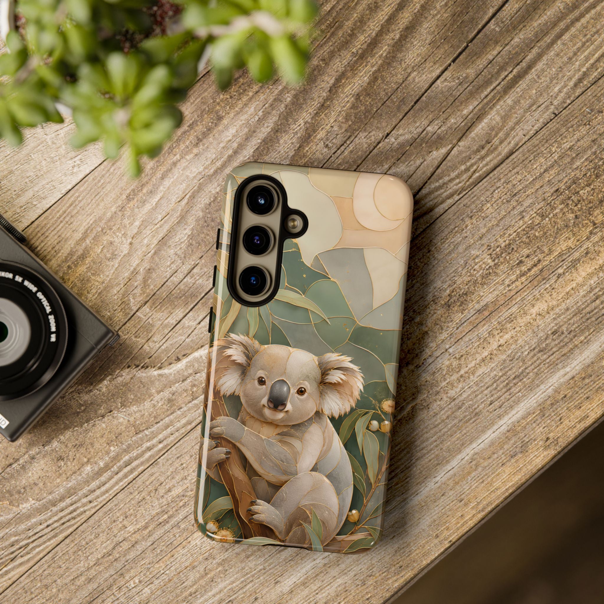 Koala Samsung Galaxy Phone Case | Eucalyptus Botanical Cover