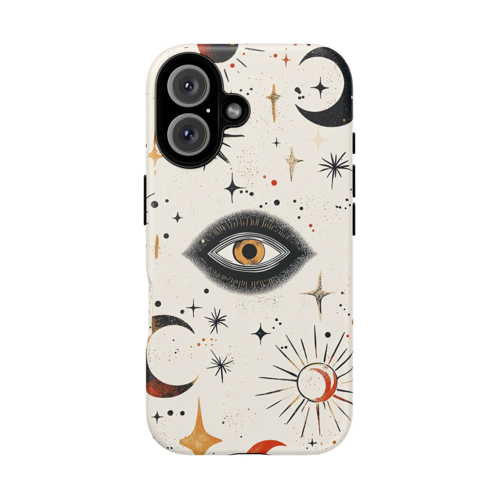 Mystic Eye iPhone Case | Celestial Moon & Star