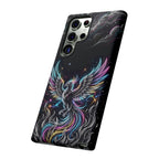 Colorful Neon Phoenix Tough Samsung Galaxy Phone Case