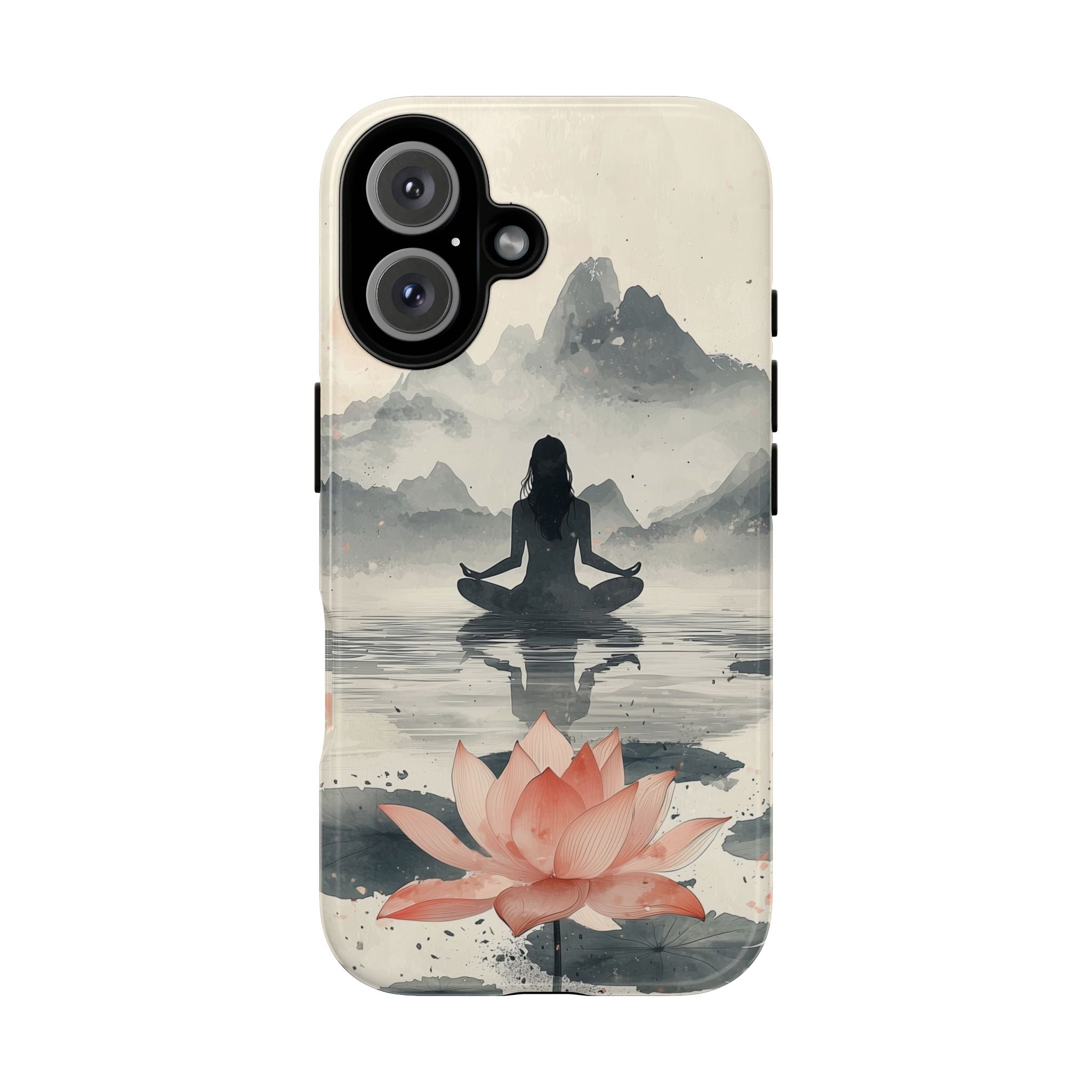Zen Yoga Meditation Lotus iPhone Case