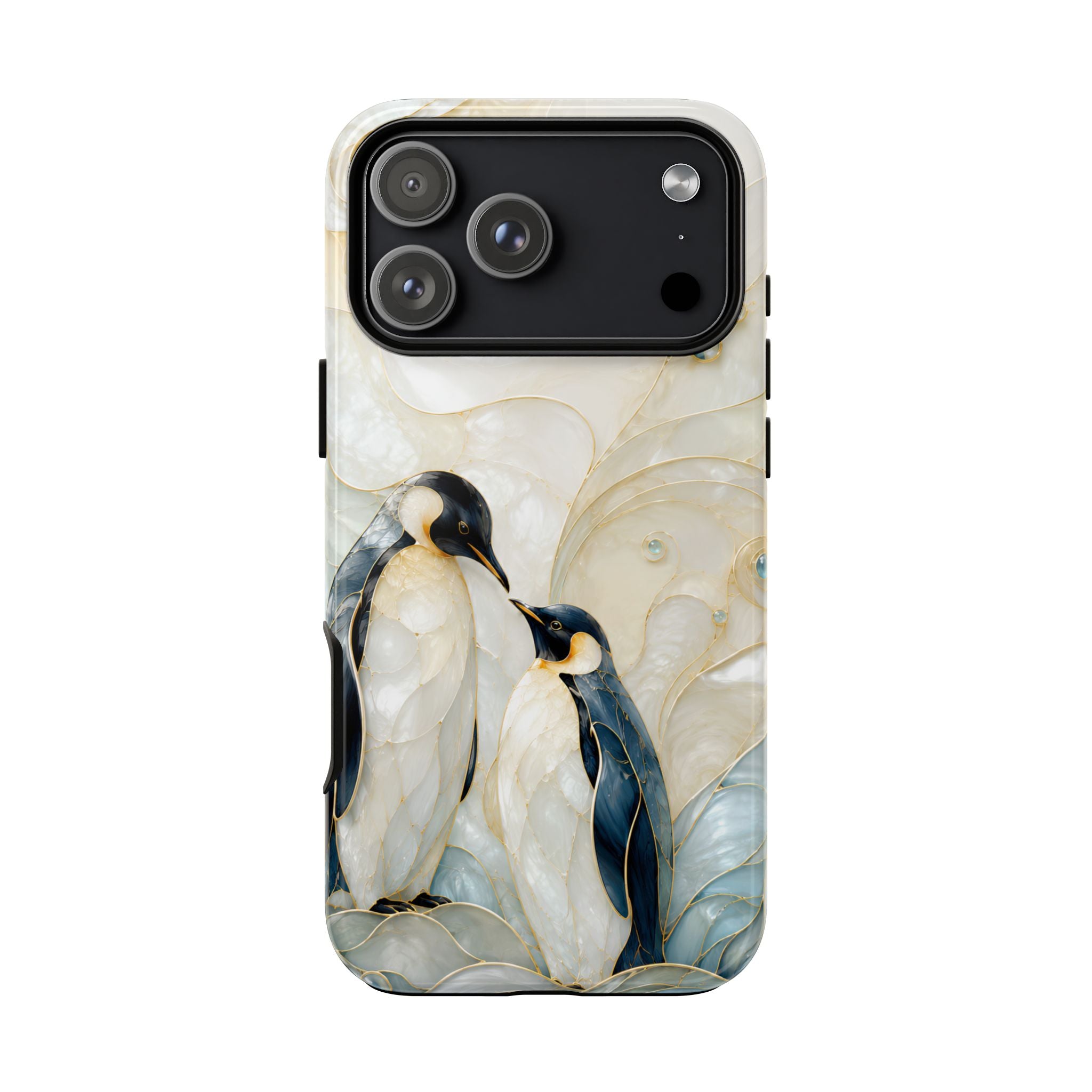 Penguin iPhone Case | Cute Penguin Couple Phone Case