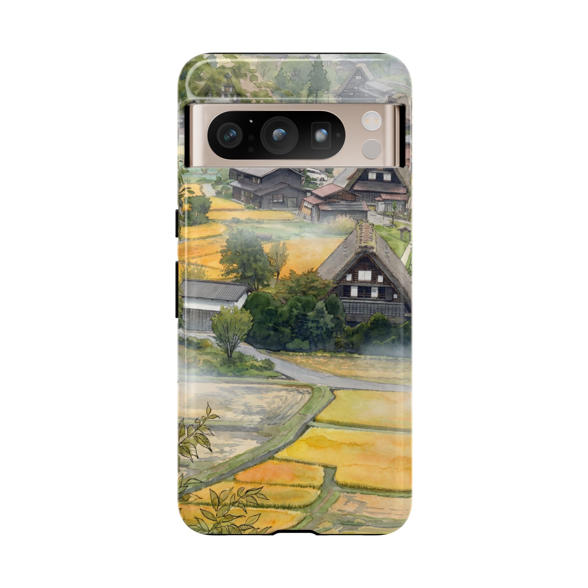 Shirakawa Whisper | Japan Watercolour  Google Pixel Phone Case
