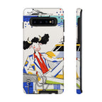 Nautical Cow Graphic Protective Samsung Galaxy Phone Case