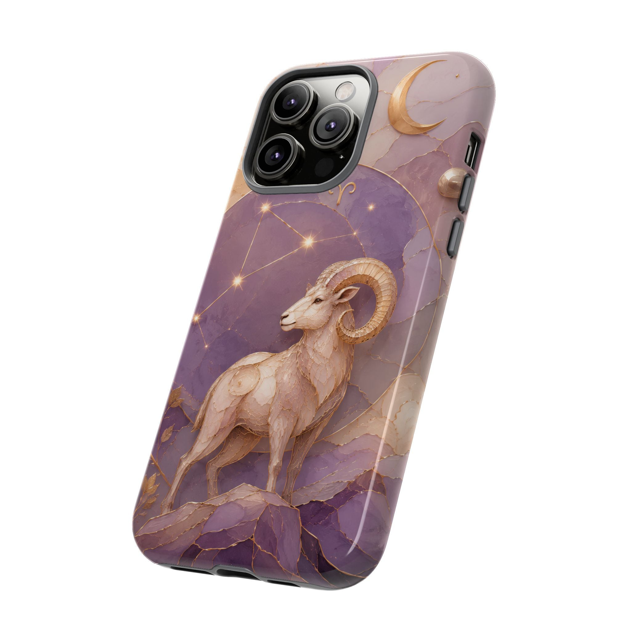 Aries Zodiac iPhone Case | Ram Constellation iPhone Case