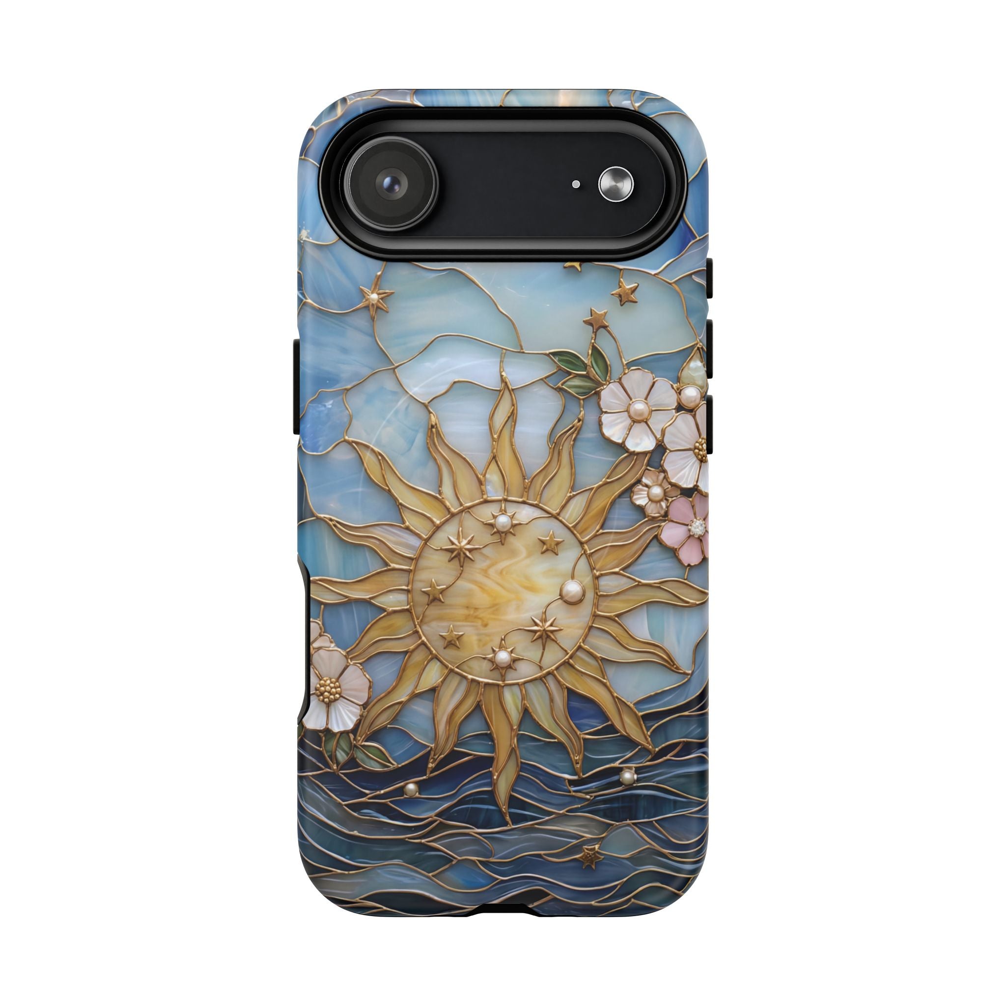 Stained Glass Sun & Sea MagSafe iPhone Case