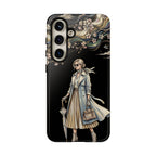 Vintage Chic Samsung Galaxy Phone Case | Stylish Woman Illustration
