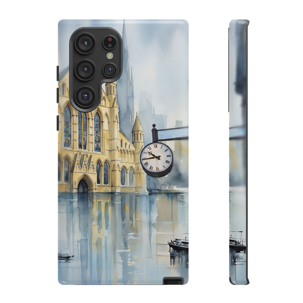 Custodia per telefono Samsung Galaxy York Rotary Clock Heritage