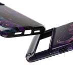 Black Cat Astrology Samsung Galaxy Phone Case | Zodiac Galaxy Phone Case