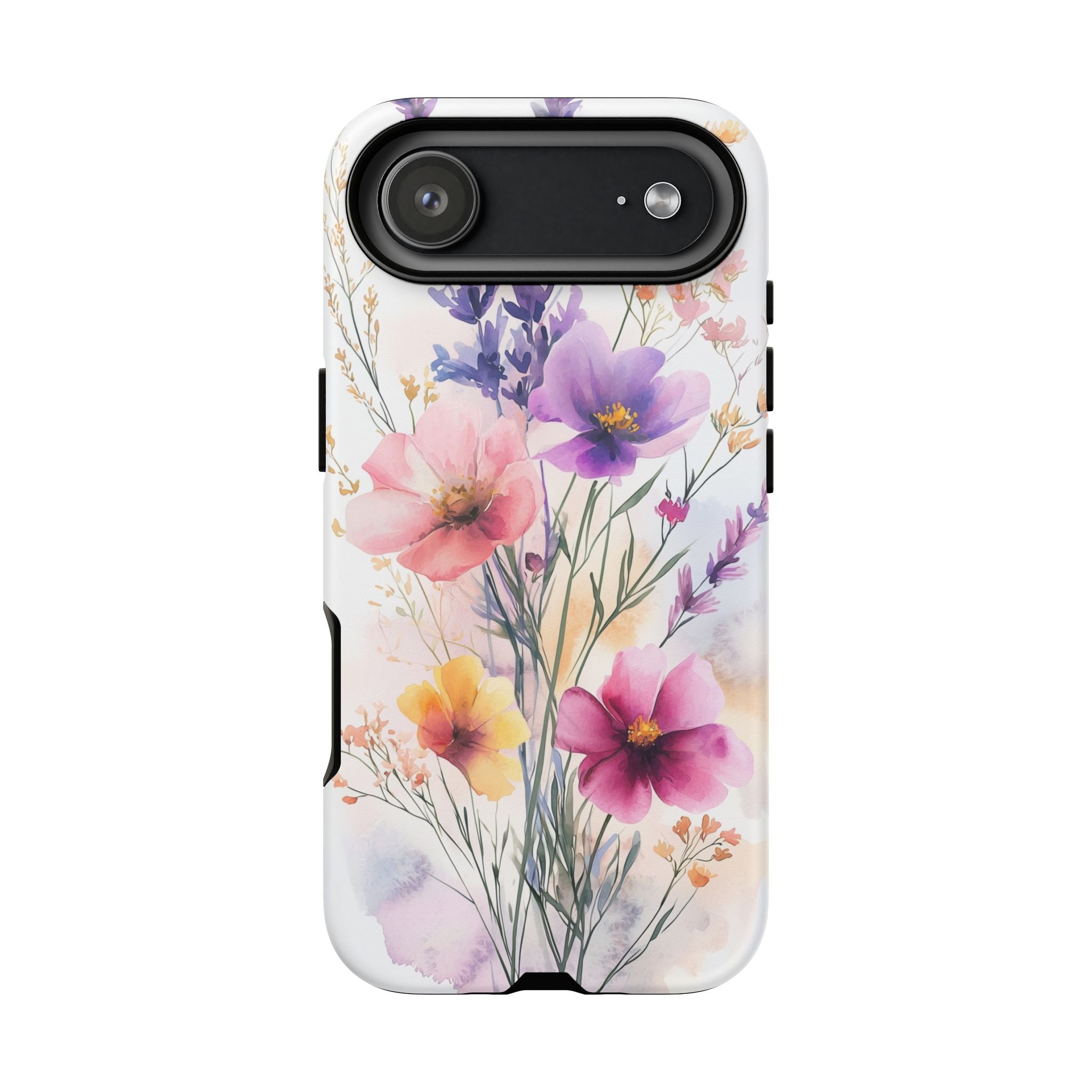 Floral Watercolour iPhone Case | Pastel Bouquet