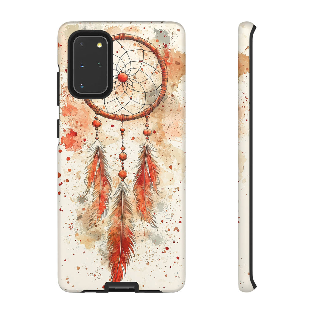 Dreamcatcher Tough Samsung Galaxy Case | Watercolour Feather