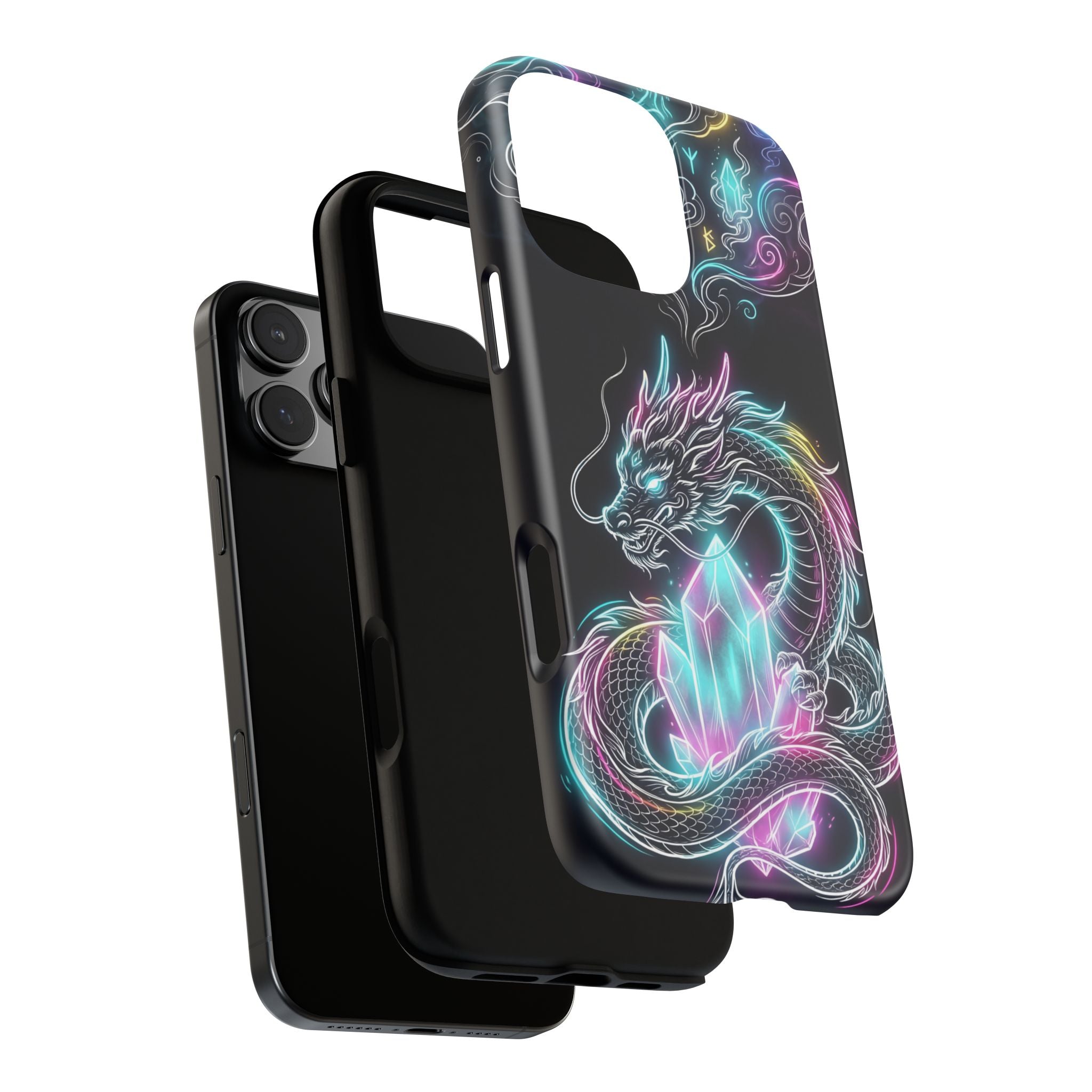 Custodia per iPhone Neon Loong Crystal