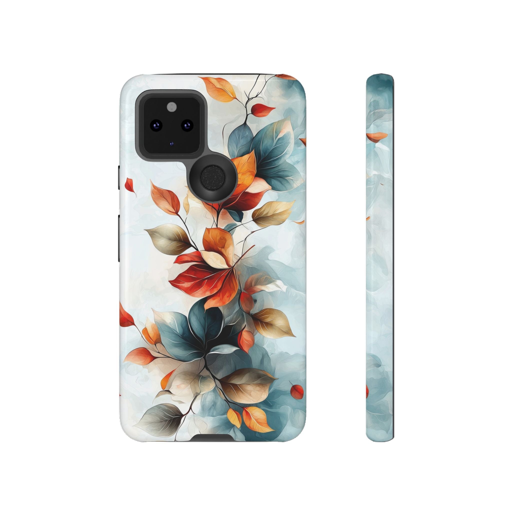 Floral Autumn Leaves Protective Google Pixel Case
