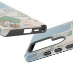 Florence Art Aesthetic Samsung Galaxy Phone Case | Renaissance Italy Travel Illustration