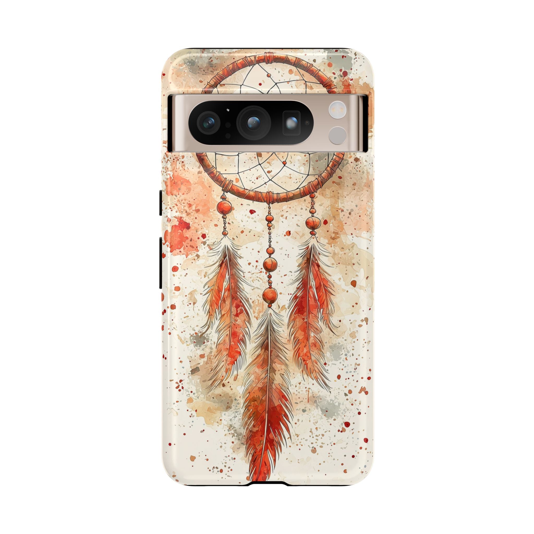 Dreamcatcher Tough Google Pixel Case | Watercolour Feather